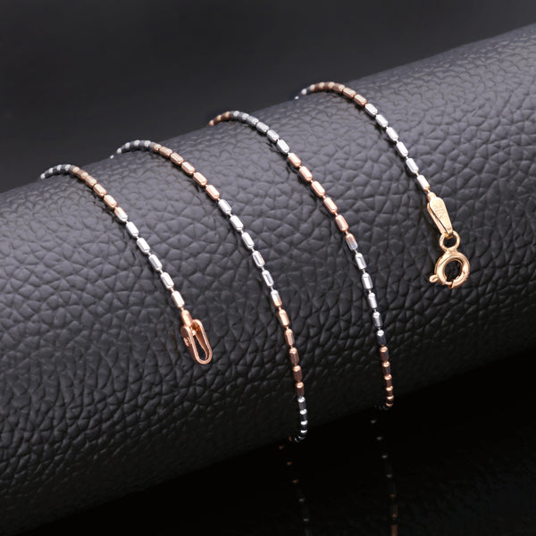 Shiny jamun long bead chain Design Gold Chain