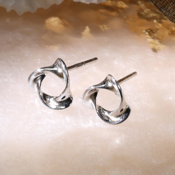 Trinity Silver Earrings