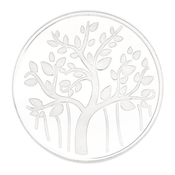 Baniyan Tree Coin 20gm: DEESSA Silver Coins 99.9% Pure Certified